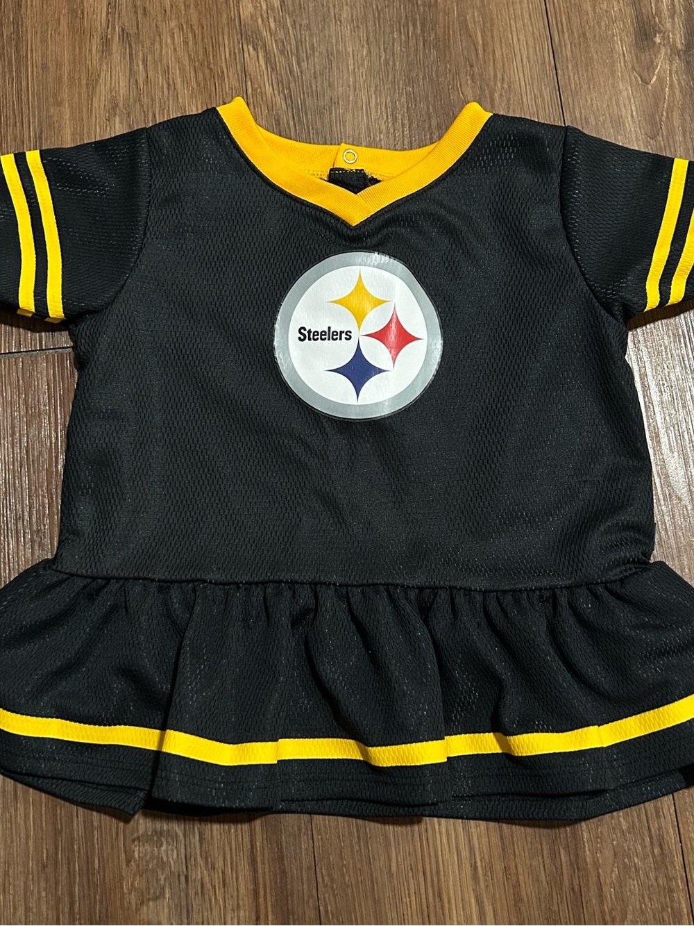 NFL Pittsburgh Steelers Football Baby Girl Dress Outfit - Size 18 Mos.